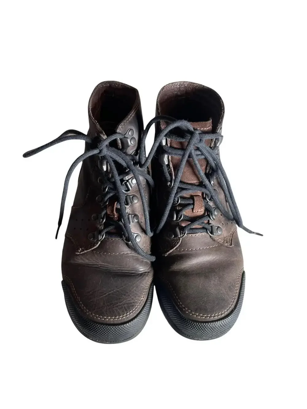 Sorel Men’s Ankeny Mid Waterproof Leather Hiker Boots Brown Black Size 7